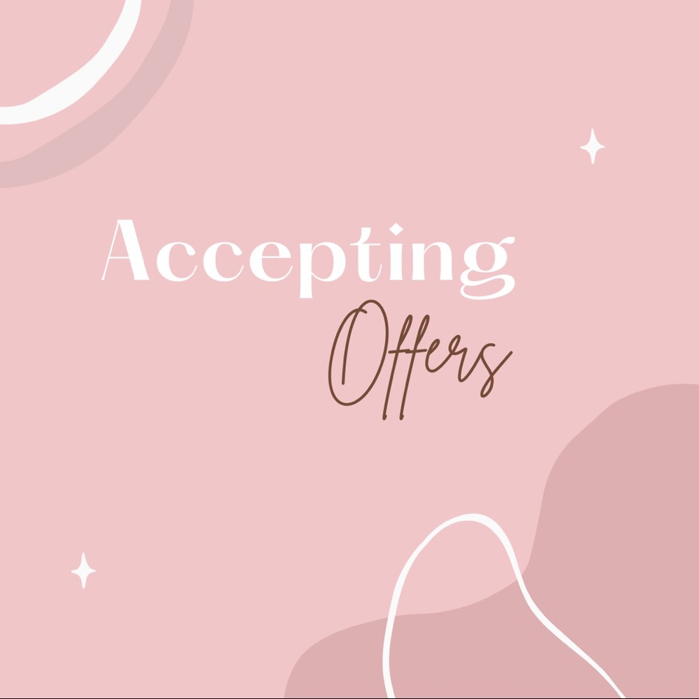 Accepting offers🤍